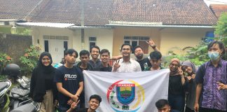 Pengurus IKAMABA USM setelah mengikuti first gathering pada Minggu (02/01/2022) belum lama ini.