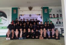 Momen foto bersama Pelantikan Pengurus, Raker, dan Orientasi ISMABA 2023