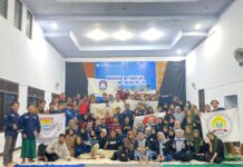 Momen Foto Bersama Ormada dan FORKOMBI Pada Kegiatan Makrab dan Harlah Kembang Saga ke-VI
