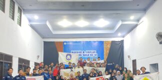Momen Foto Bersama Ormada dan FORKOMBI Pada Kegiatan Makrab dan Harlah Kembang Saga ke-VI
