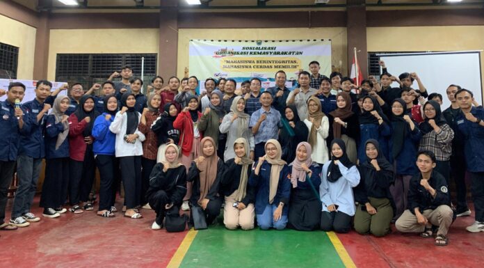 Momen foto Sosialisasi Organisasi Kemasyarakatan