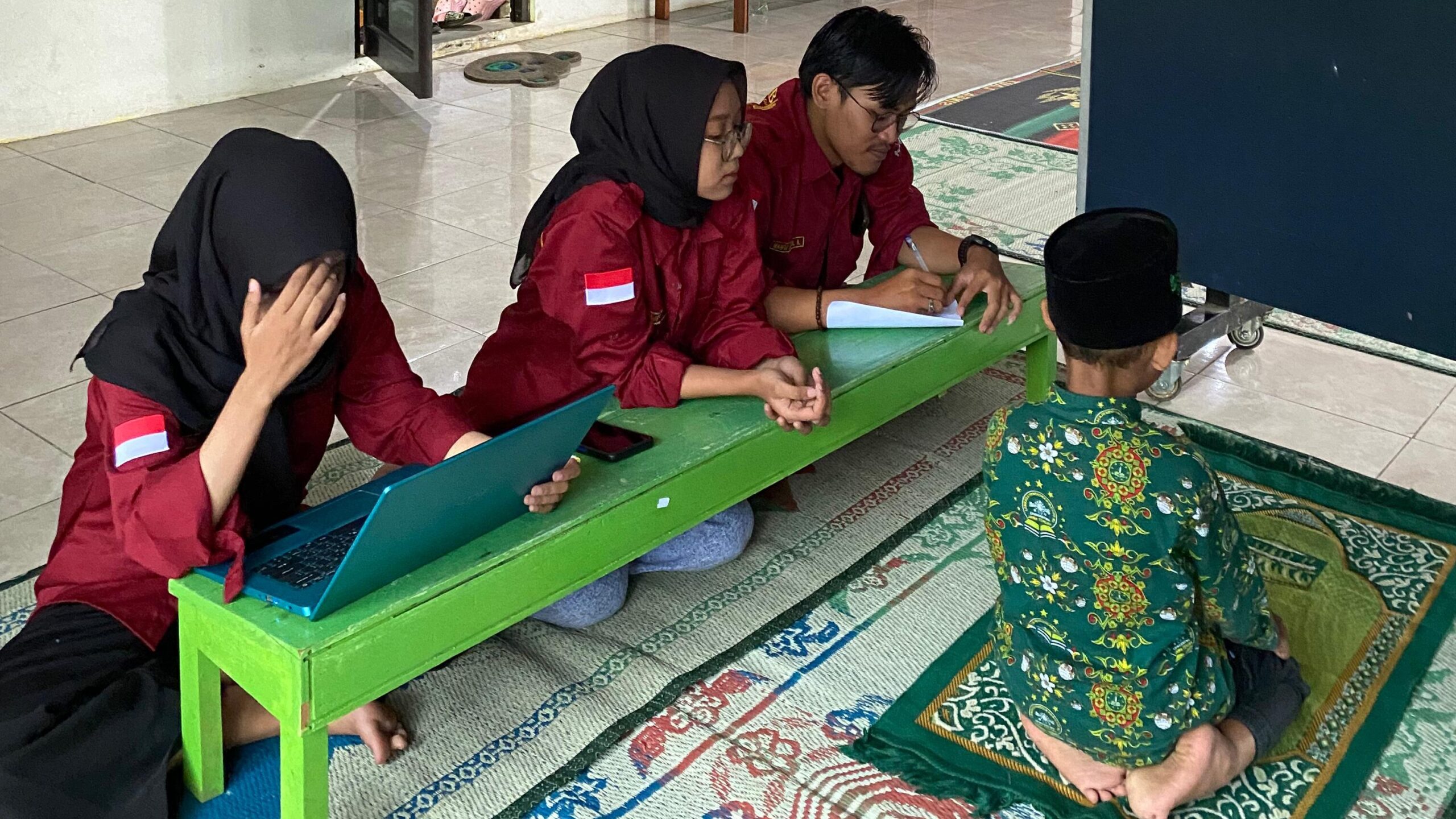Momen Peserta Santri TPQ Ngadirejo Mengikuti Lomba Sholat