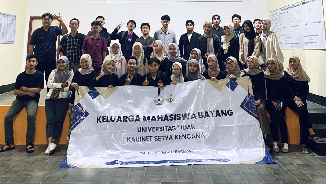 FORKOMBI.COM - IMABA Untidar gelar SAPA IMABA guna sambut mahasiswa baru Batang Universitas Tidar bertempat di Balai RW 7 Potrobangsan Magelang pada akhir bulan September (24/10).