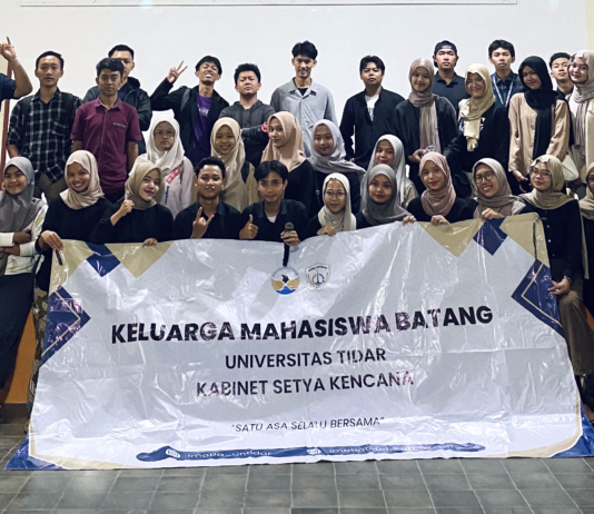 FORKOMBI.COM - IMABA Untidar gelar SAPA IMABA guna sambut mahasiswa baru Batang Universitas Tidar bertempat di Balai RW 7 Potrobangsan Magelang pada akhir bulan September (24/10).
